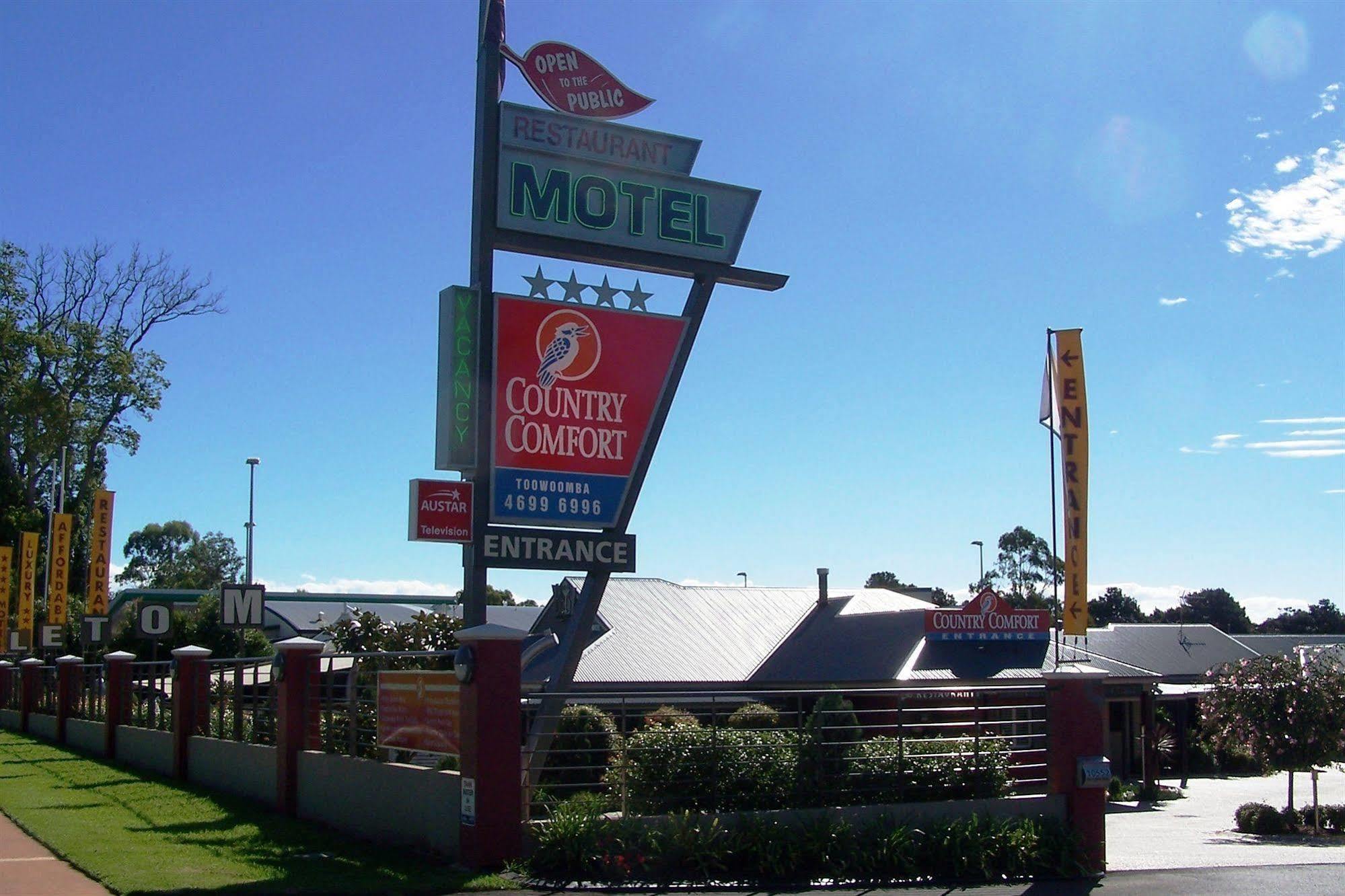 คันทรี่คอมฟอร์ทตูวูมบาโฮเต็ล Motel Highfields ภายนอก รูปภาพ